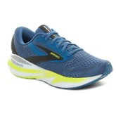 Scarpa da Running Uomo Brooks Adrenaline GTS 24 Blu Lime | NonSoloSport