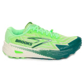 Scarpa da Trail Running Uomo Brooks Catamount 4 Verde Bianco | NonSoloSport