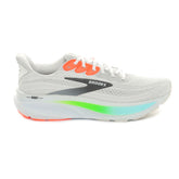 Scarpa da Running Uomo Brooks Ghost 17 Bianco Rosso | NonSoloSport