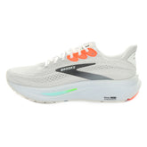 Scarpa da Running Uomo Brooks Ghost 17 Bianco Rosso | NonSoloSport