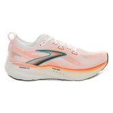 Scarpa da Running Uomo Brooks Glycerin GTS 22 Bianco Arancione | NonSoloSport