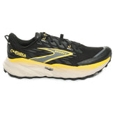 Scarpa da Trail Running Uomo Brooks Cascadia 19 Nero Giallo Beige | NonSoloSport