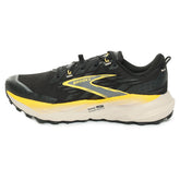 Scarpa da Trail Running Uomo Brooks Cascadia 19 Nero Giallo Beige | NonSoloSport