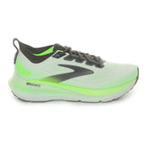 Scarpa da Running Uomo Brooks Glycerin 23 Bianco Verde Fluo | NonSoloSport