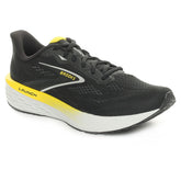 Scarpa da Running Uomo Brooks Launch 12 Nero Bianco Giallo | NonSoloSport