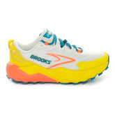 Scarpa da Trail Running Donna Brooks Caldera 8 Bianco Giallo | NonSoloSport