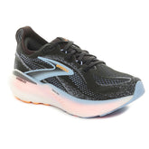 Scarpa da Running Donna Brooks Glycerin GTS 22 Nero Blu | NonSoloSport