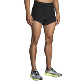 Brooks Short Sherpa 3Inch Uomo Nero | NonSoloSport