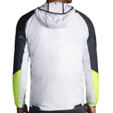 Brooks Giacca Run Visible Convertible Uomo Bianco | NonSoloSport