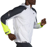 Brooks Giacca Run Visible Convertible Uomo Bianco | NonSoloSport