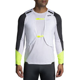 Brooks Giacca Run Visible Convertible Uomo Bianco | NonSoloSport