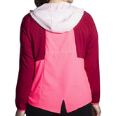 Brooks Giacca Canopy Donna Rosa Bianco | NonSoloSport