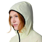 Giacca Donna Brooks Canopy Giallo | NonSoloSport