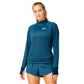 Maglia Donna Brooks Thermal Reflective Blu | NonSoloSport