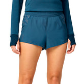 Shorts Donna Brooks Dash Reflective Blu | NonSoloSport
