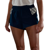Shorts Donna Brooks Dash Reflective Blu | NonSoloSport
