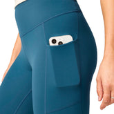 Leggings Donna Brooks Thermal Reflective Blu | NonSoloSport
