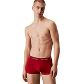 Boxer Uomo Calvin Klein Vita Bassa 3 Pack Grigio Rosso | NonSoloSport
