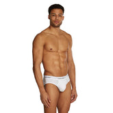 Slip Uomo Calvin Klein Modern Cotton 3 Pack Bianco Grigio | NonSoloSport