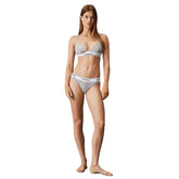 Slip Brasiliana Donna Calvin Klein Modern Grigio | NonSoloSport
