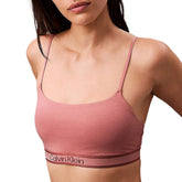 Bra Donna Calvin Klein Tonal Logo Rosso | NonSoloSport