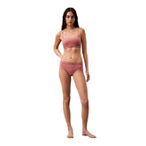 Bra Donna Calvin Klein Tonal Logo Rosso | NonSoloSport