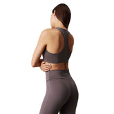 Top Sportivo Donna Calvin Klein Medio Impatto Grigio | NonSoloSport