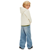 Felpa Bambino Calvin Klein Light Monologo Beige | NonSoloSport