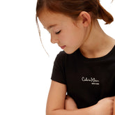 T-Shirt Bambino Calvin Klein Signature Nero | NonSoloSport