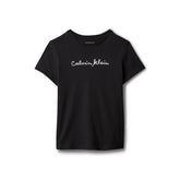 T-Shirt Ragazzo Calvin Klein Seasonal Nero | NonSoloSport