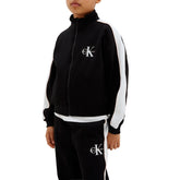 Tuta Ragazzo Calvin Klein Mini Me Nero Bianco | NonSoloSport