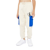 Calvin Klein Pantalone Jogger Bambino Beige | NonSoloSport