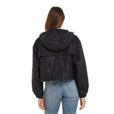 Giacca Donna Calvin Klein Aop In Tone Nero | NonSoloSport