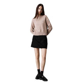 Maglione Donna Calvin Klein Stemma Beige | NonSoloSport