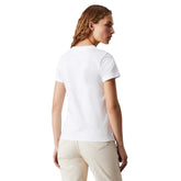 T-Shirt Donna Calvin Klein Slim Monogram Bianco | NonSoloSport