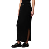 Maxi Gonna Donna Calvin Klein Lyocell Nero | NonSoloSport