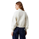 Cardigan Donna Calvin Klein Relaxed Avorio | NonSoloSport