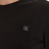 T-Shirt Manica Lunga Donna Calvin Klein Micrologo Nero | NonSoloSport