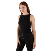 Canotta Donna Calvin Klein Monologo Nero | NonSoloSport