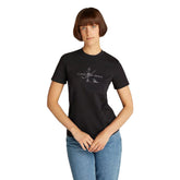 T-Shirt Donna Calvin Klein Monologo Nero | NonSoloSport