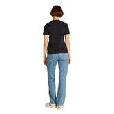 T-Shirt Donna Calvin Klein Monologo Nero | NonSoloSport