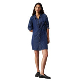 Abito Jeans Donna Calvin Klein Chemisier Blu | NonSoloSport