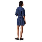 Abito Jeans Donna Calvin Klein Chemisier Blu | NonSoloSport