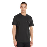 T-Shirt Uomo Calvin Klein Logo Institutional Nero | NonSoloSport