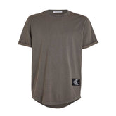 T-Shirt Uomo Calvin Klein Stemma Grigio | NonSoloSport