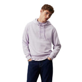 Felpa Uomo Calvin Klein Monogramma Lilla | NonSoloSport