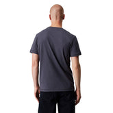 T-Shirt Uomo Calvin Klein Monogramma Blu | NonSoloSport