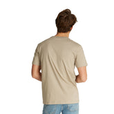 T-Shirt Uomo Calvin Klein Monogram Beige | NonSoloSport