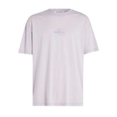 T-Shirt Uomo Calvin Klein Taglio Relaxed Lilla | NonSoloSport