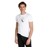 T-Shirt Uomo Calvin Klein Outline Bianco | NonSoloSport